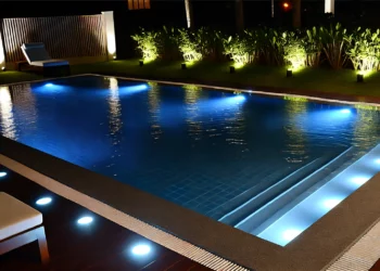 medence világítás